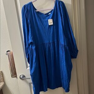 Free People Beach NWT Get Obsessed Babydoll Dress Size Xl